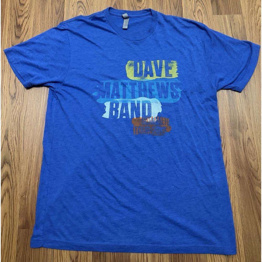 Dave Matthews Band 2013 Summer Tour Concert Shirt Mens Large Double Sided